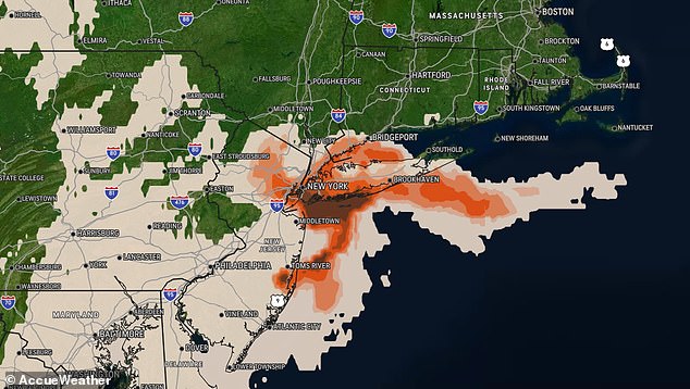 Toxic smoke from a New Jersey wildfire has prompted New York City officials to issue an air quality alert today, warning more than 8 million residents to stay inside