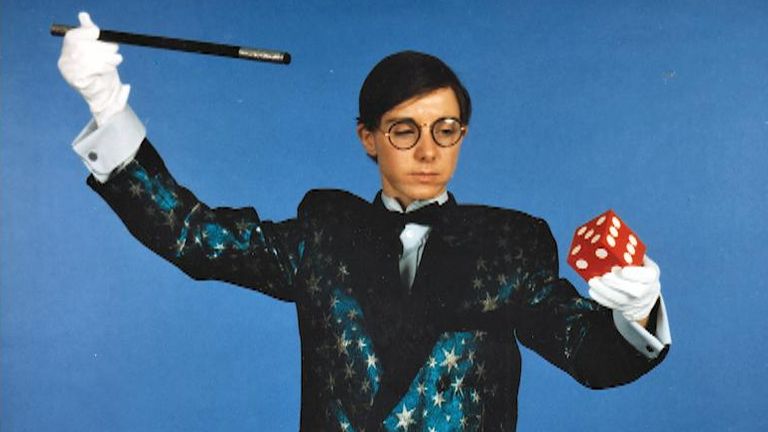 Sophie Lloyd as teenage magician Raymond Lloyd. Pic: Sophie Lloyd