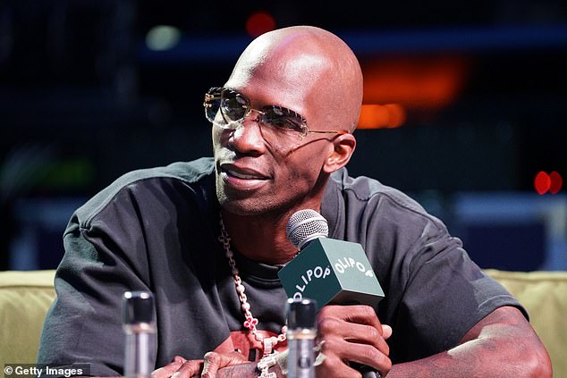 Sharpe will co-host a draft night special of his podcast with Chad Ochocinco (pictured)