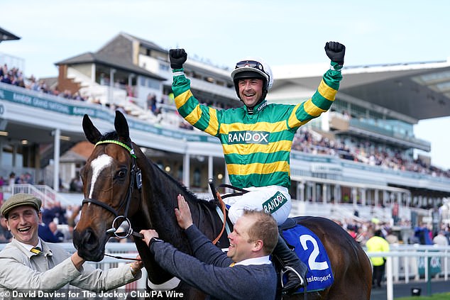 De Boinville was kicked in the back after falling off As The Fella Says on Monday