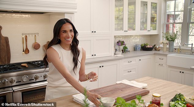 The As Ever founder has, since making an Instagram comeback in the New Year, also come out with a Netflix cooking show and launched a lifestyle brand - As Ever - where she sells the likes of raspberry 'spread', flower sprinkles, herbal teas and cookie mixes