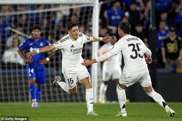 Arda Guler scored the lone goal as Madrid beat Getafe to reduce Barcelona's lead in La Liga