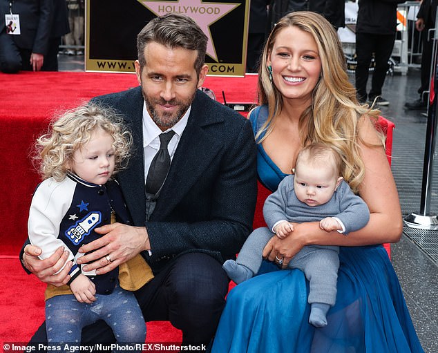 During the 2022 planning board hearing, Lively admitted that she and her husband were probably not done having children. The couple, pictured with daughters James and Inez in 2015, now have four kids