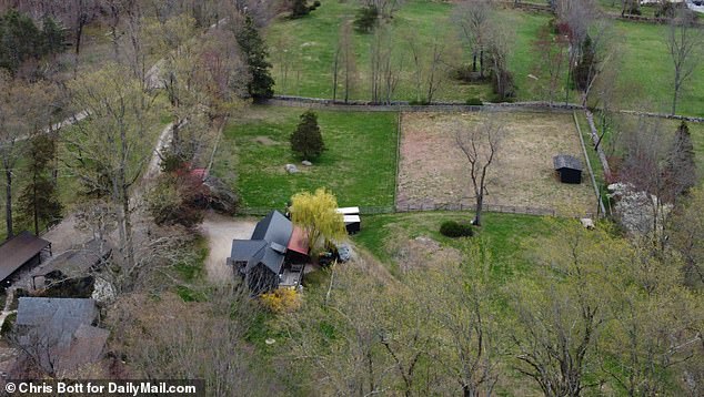 The compound, located in South Salem, a ritzy hamlet in the town of Lewisboro, 60 miles north of Manhattan, includes a cottage and another smaller residential structure which the pair decided to keep in their original states while rebuilding the main home