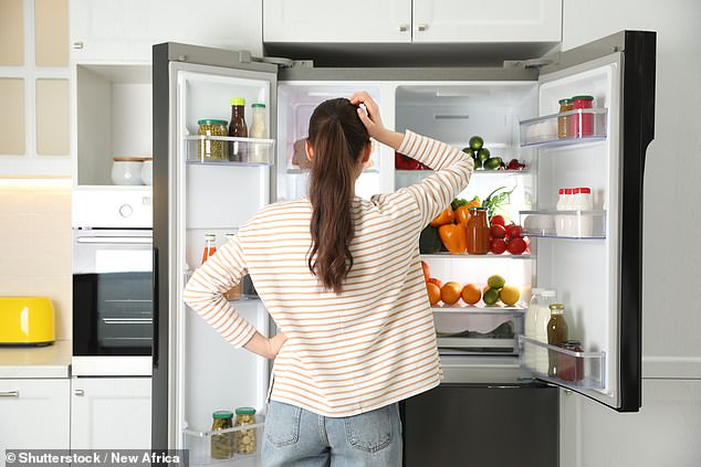 The cold temperature of the fridge speeds up the conversion of starches into sugar in the onions. This makes them become soft and go off faster (stock image)
