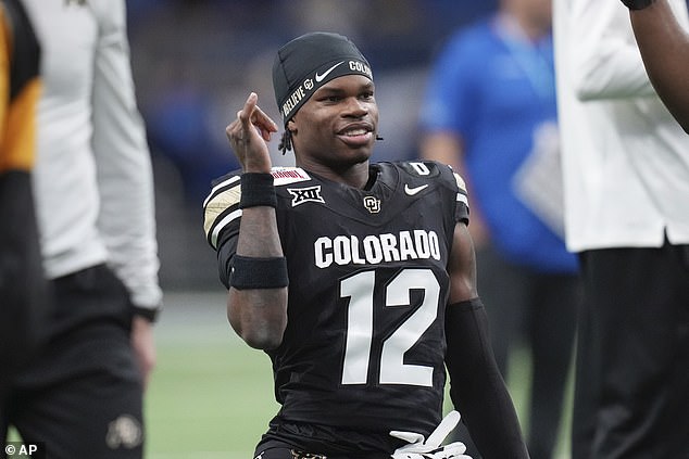 Hunter, who plays both CB and WR, is expected to be a top pick in April's NFL Draft