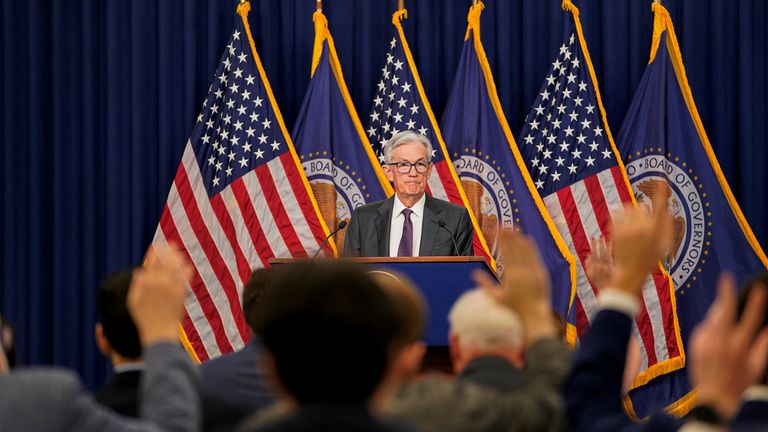 Jay Powell in Washington DC in March. File pic: Reuters
