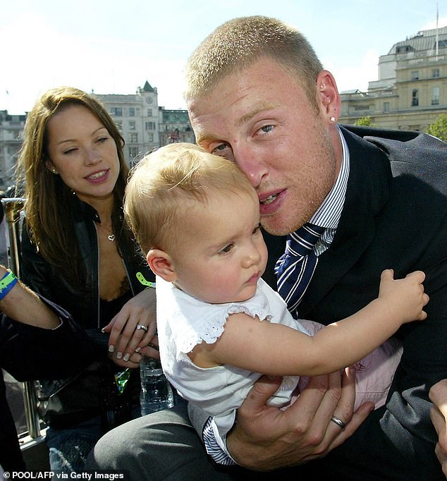 Freddie and his wife Rachael share four children together, including Holly (pictured in 2005)