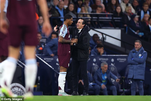 Unai Emery's side are thought to have a £40million option to make the loan deal permanent