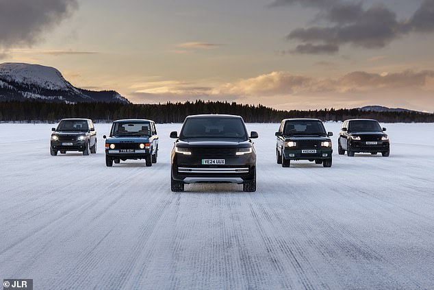 JLR even shipped out to Sweden an example of each generation of Range Rover that came before this one to use as reference points for the EV's characteristics