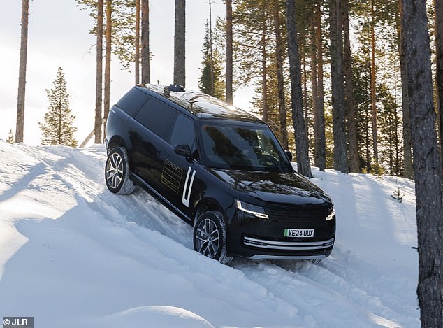 The tough winter terrains have been used to hone the Range Rover EV's switchable twin-chamber air suspension, which has been tuned to take into account the considerable increase in bulk due to the addition of its large battery pack, and the all-wheel-drive system