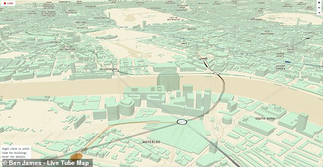 Zooming in reveals a near-perfect 3D map of the city, complete with famous landmarks like the London Eye and the Houses of Parliament