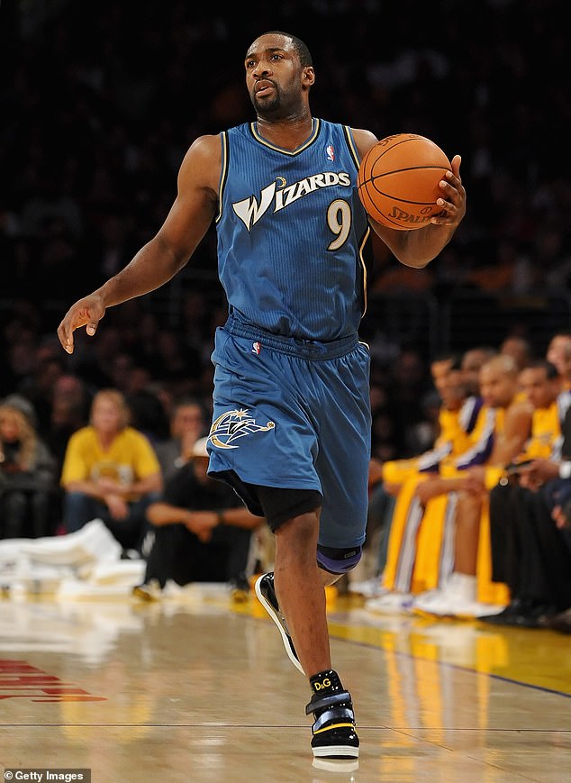 The three-time All-Star is known for his time with the Wizards, where he was one of the league's best scorers