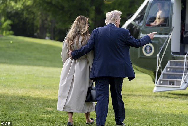 Trump's trip lasts just two days