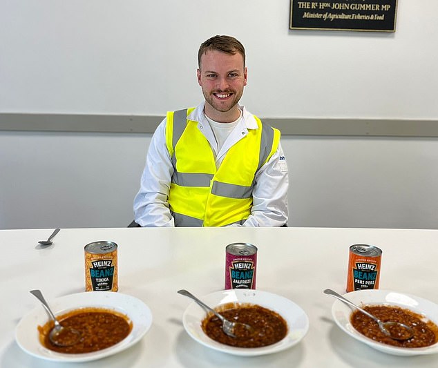 New flavours: Heinz is testing out beans containing everything from curry to cheese