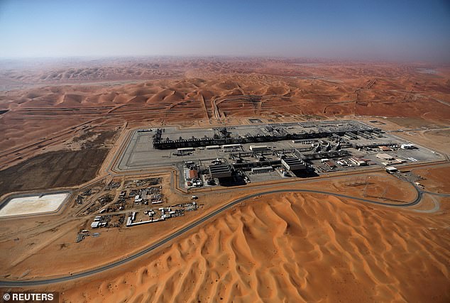 Pictured, Saudi Aramco's oil field in the Empty Quarter, Shaybah, Saudi Arabia, January 12, 2024