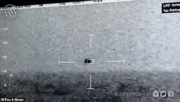 Newly released video taken on board the USS Omaha, a littoral combat ship, shows what has been described as a transmedium vehicle (that is, a vehicle capable of traveling through both air and water) moving, hovering, and disappearing into the Pacific Ocean
