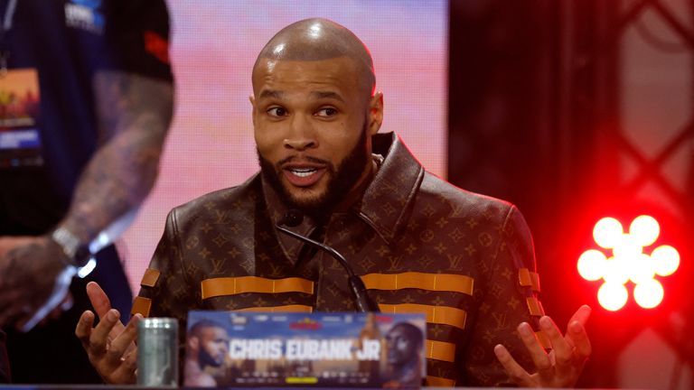 Chris Eubank Jr. Pic: Reuters