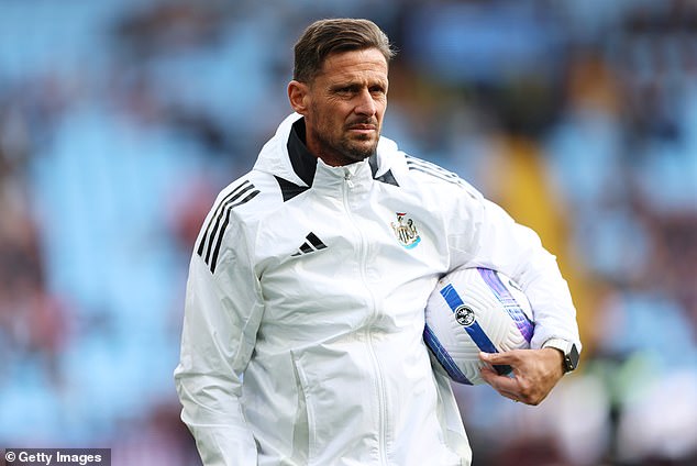 Jason Tindall stepped in to cover for Howe as he was forced to miss three matches