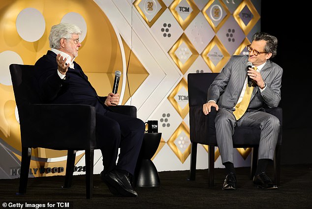Describing the challenge he was facing, Lucas said Yoda 'was basically the philosopher of the movie. I had to figure out a way to get people to actually listen ¿ especially 12-year-olds,' he told TCM's Ben Mankiewicz