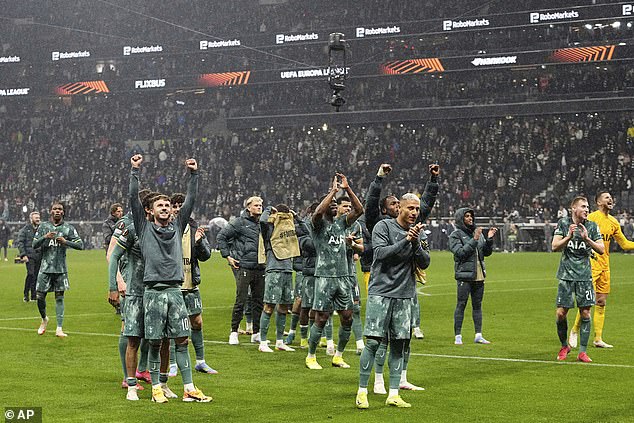 Spurs will face Norwegian side Bodo/Glimt in the first leg of their semi-final tie next Thursday