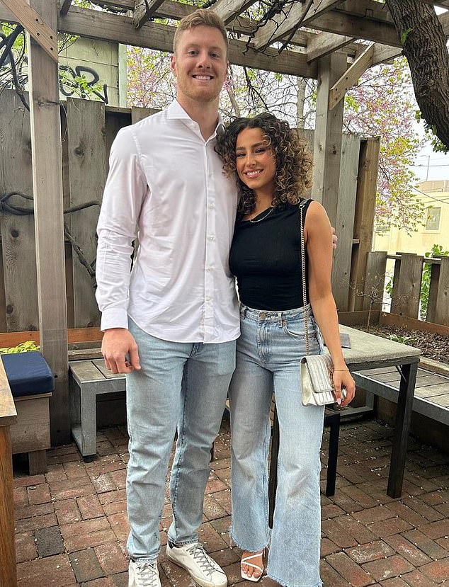 The Titans quarterback is believed to have broken up with Duddy in September 2023