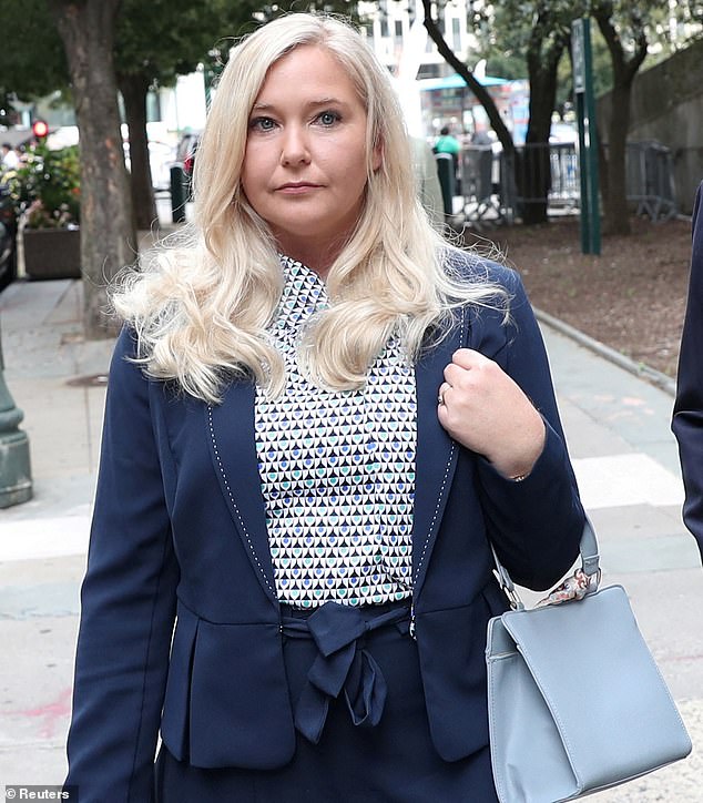 In March, the sex abuse survivor said she had suffered kidney failure from the crash and begged to see her children 'one last time' before she dies through an eerie Instagram post