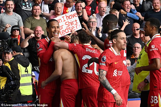 The Reds require just one more point to claim a record-equaling 20th top-flight league title