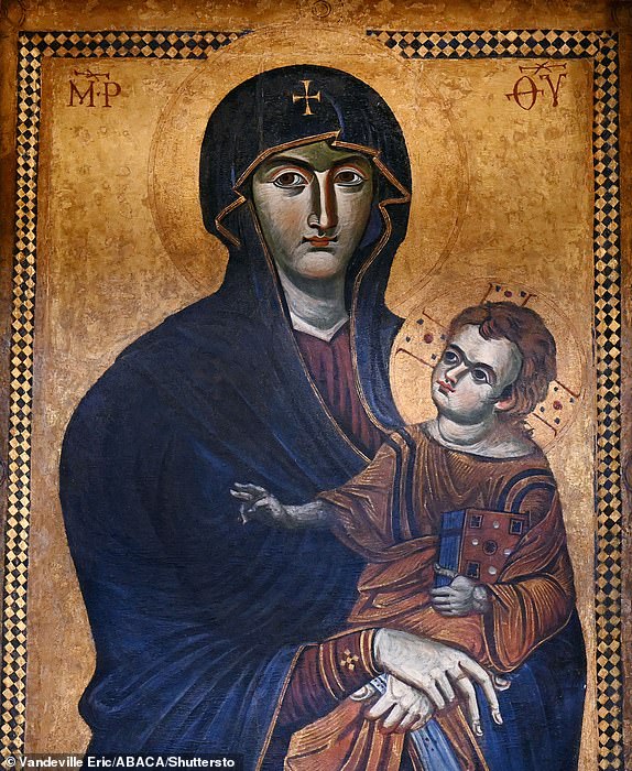Mandatory Credit: Photo by Vandeville Eric/ABACA/Shutterstock (15263544i) The Marian icon 'Salus Populi Romani' (venerated by Pope Francis) in the chapel Paolina of the Basilica di Santa Maria Maggiore (St Mary Major) in Rome, Italy on February 2025 where Pope Francis to be buried. Pope Francis said his tomb is 'already prepared' in the chapel Paolina of the Basilica of Santa Maria Maggiore in Rome. Unlike the majority of popes who have been interred beneath St Peter's Basilica, Pope Francis has reportedly made arrangements to be buried at Santa Maria Maggiore in Rome's Esquilino district. The basilica, one of the four major papal basilicas, has historically been the resting place of seven pope. Basilica of Santa Maria Maggiore, Where Pope Francis Has Chosen to Be Buried, Rome, Italy - 21 Apr 2025