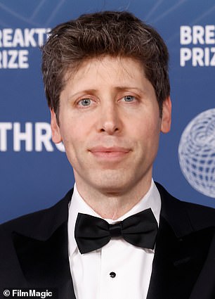 Pictured: Sam Altman, the CEO of OpenAi
