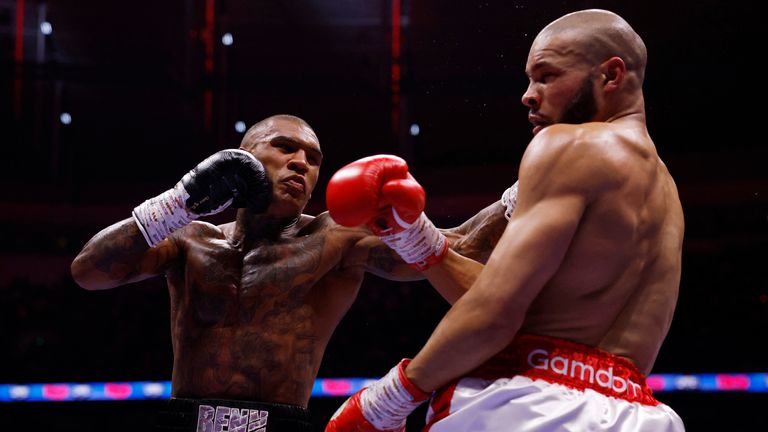 Eubank Jr is fighting Benn. Pic: Reuters