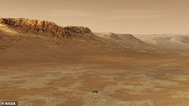 Initial analysis suggests it may be a 'float' - a type of neat rock that may have originated from elsewhere before being transported to its current location