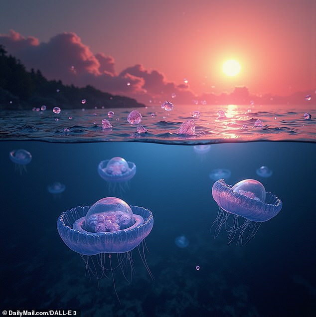 K2-18b is approximately twice the size of Earth and is showing signs that it has thousands of times more phytoplankton in its water - a sign of organic life