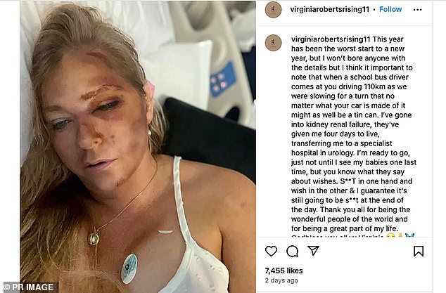 She claimed she had been involved in a car crash that left her with only four days to live ¿ but the accident was nothing more than a minor bump