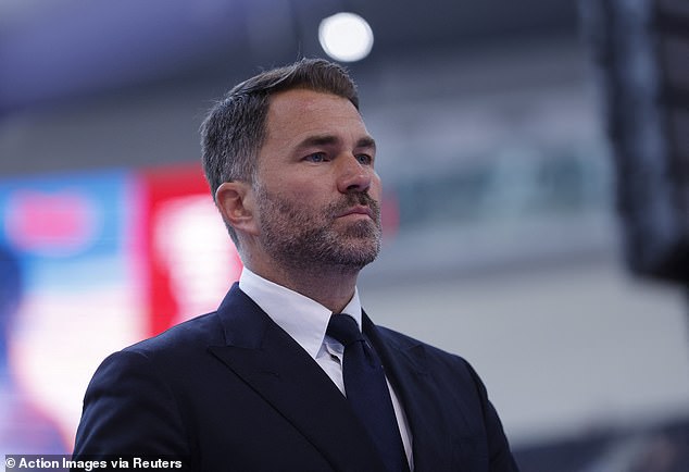 Eddie Hearn - Benn's promoter - complained about the size of the victory after the bout