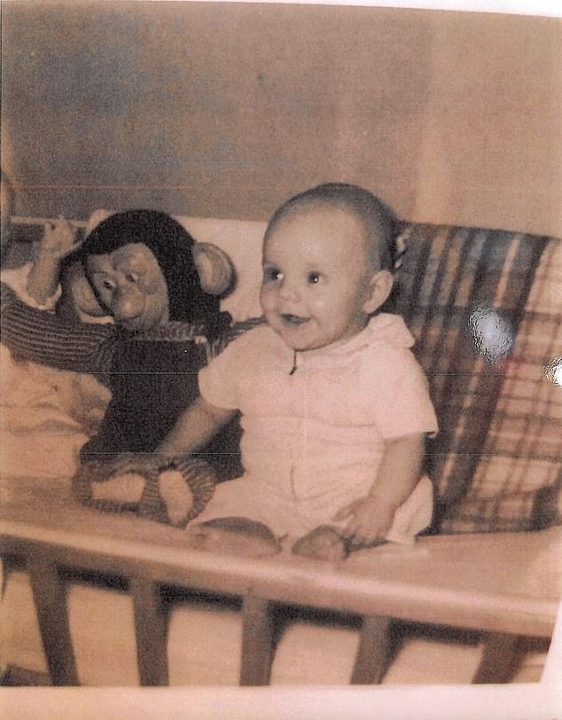 Kevin, pictured as a baby, said his father always treated him differently growing up