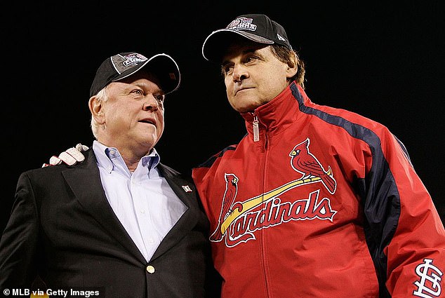 Jocketty was responsible for hriring Tony La Russa - the Cardinals' winningest manager