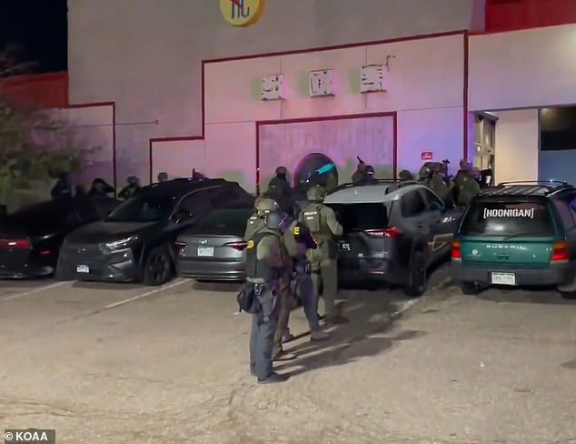 The Rocky Mountain Division of the Drug Enforcement Agency (DEA) led a multi-agency enforcement operation early Sunday morning, arresting over 100 illegal immigrants at an underground nightclub in Colorado Springs