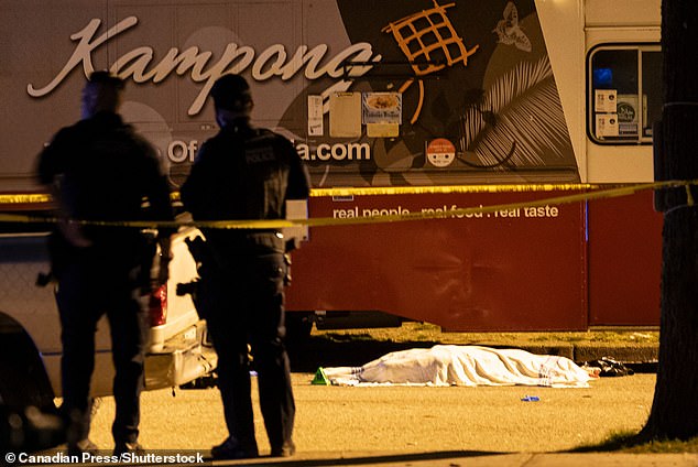 The victims ranged in age from just five years old to 65, Vancouver police announced Sunday night, noting that not all of the victims have been identified