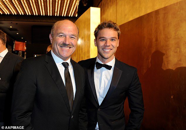 Lewis and his son Lincoln have reportedly become estranged, with Lincoln in Brisbane at the same time as his father's wedding, but not at the ceremony