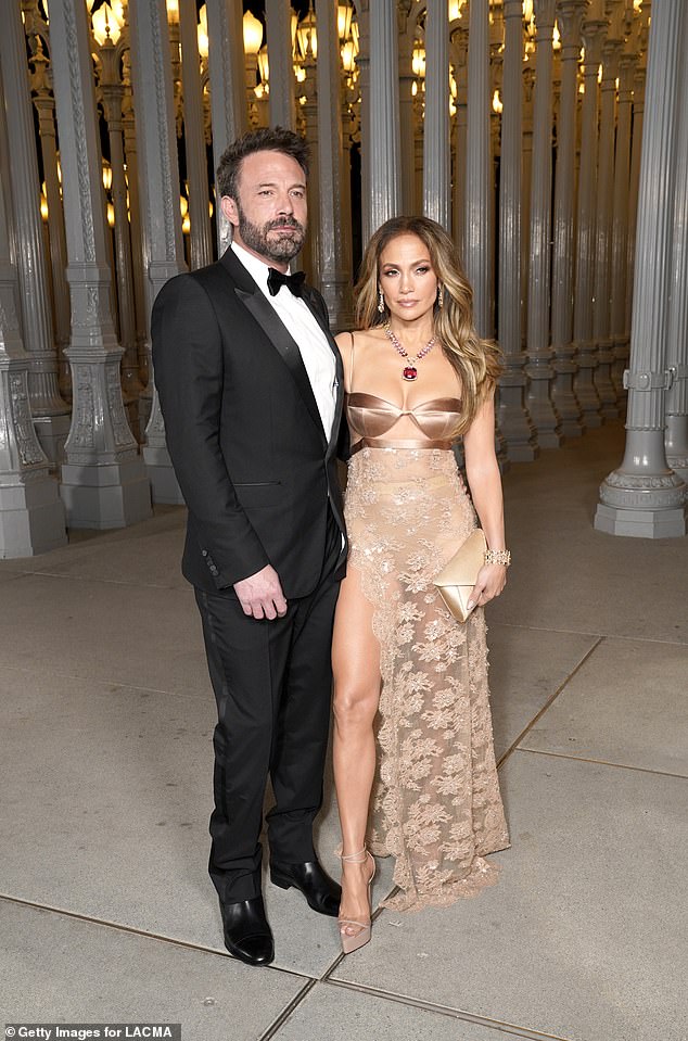 The former couple was pictured at the LACMA Art+Film Gala on November 4, 2023