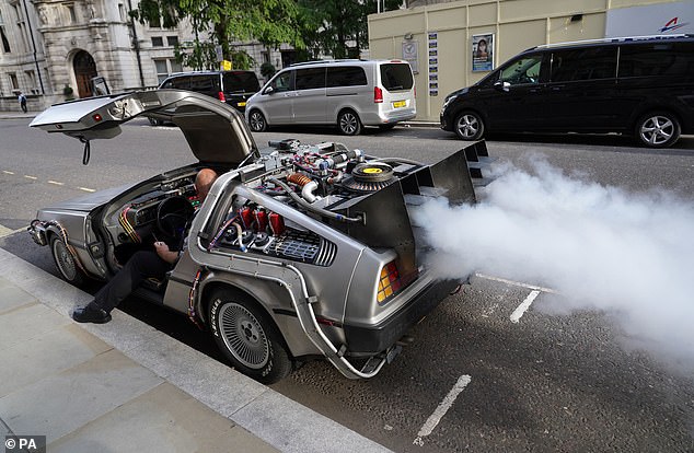 A restored DeLorean converted to look like the prop from the film could sell for up to £80,000 according to car auction experts