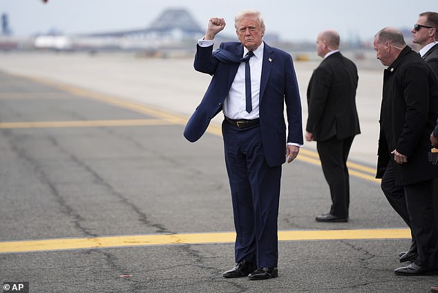 Donald Trump said that he must immediately remove alleged criminal migrants from the United States without due process because it will take '200 years' for everyone to get a fair trial