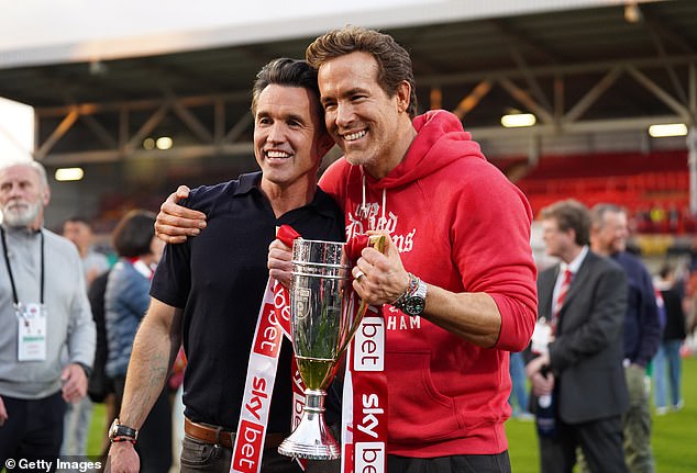 Wrexham co-owners Rob McElhenney and Ryan Reynolds have overseen a third promotion