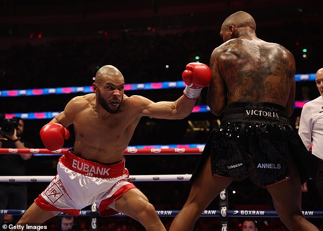 Eubank Jr had undergone checks in hospital after the gruelling 12-round contest on Saturday