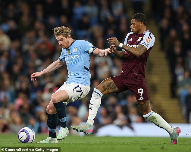 Villa's loan deal for Rashford includes a £40million option to buy but his future is uncertain