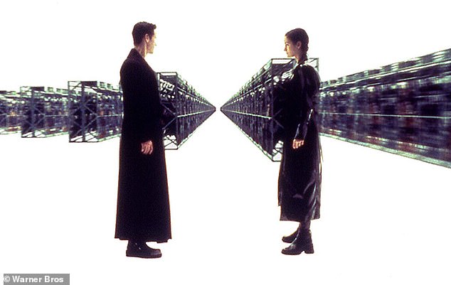 In 'The Matrix', a group of rebels can enter the computer simulation at will, as well as specially-designed computer programmes (pictured)