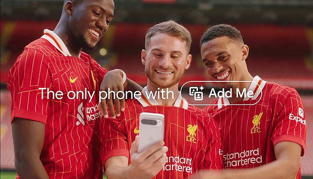 The Anfield club announced a 'long-term partnership' with Google Pixel in 2023