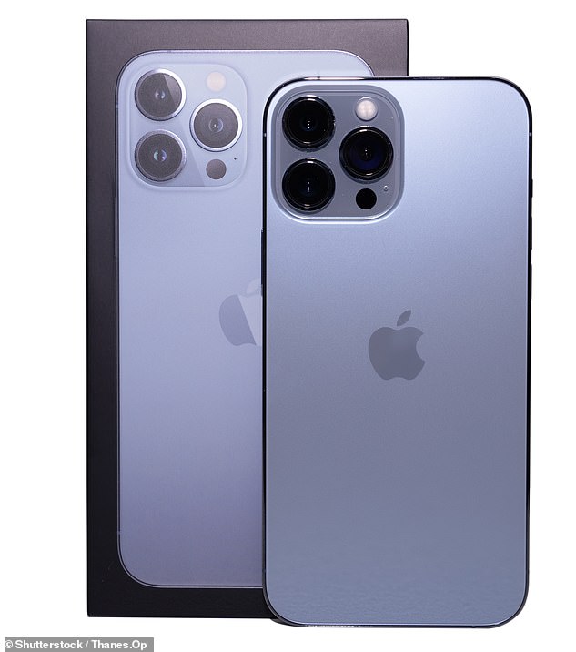 The last time Apple offered an iPhone Pro in any shade of blue was back in 2021 with the iPhone 13 Pro which came in a shade called Sierra Blue (pictured)