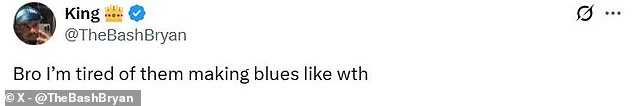 One commenter complained they were 'tired' of Apple making blue-coloured devices